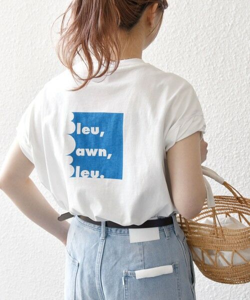 SHIPS for women/シップスウィメン 《予約》SHIPS any:〈洗濯機可能〉PREPPY ロゴ プリント フレンチスリーブ TEE ホワイト系2 ONE SIZE SHIPS for women/シップスウィメン 《予約》SHIPS any:〈洗濯機可能〉PREPPY ロゴ プリント フレンチスリーブ TEE ホワイト系2 ONE SIZE