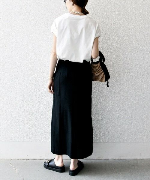 SHIPS / シップス Tシャツ | SHIPS any:〈洗濯機可能〉PREPPY ロゴ プリント フレンチスリーブ TEE | 詳細22