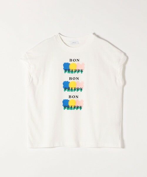 SHIPS / シップス Tシャツ | SHIPS any:〈洗濯機可能〉PREPPY ロゴ プリント フレンチスリーブ TEE | 詳細29