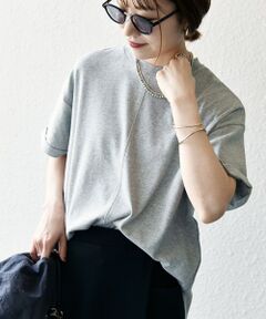 SHIPS / シップス Tシャツ | SHIPS any:〈接触冷感/汗染み防止加工/洗濯機可能〉スリット ルーズ チュニック TEE