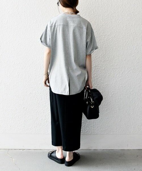 SHIPS / シップス Tシャツ | SHIPS any:〈接触冷感/汗染み防止加工/洗濯機可能〉スリット ルーズ チュニック TEE | 詳細17