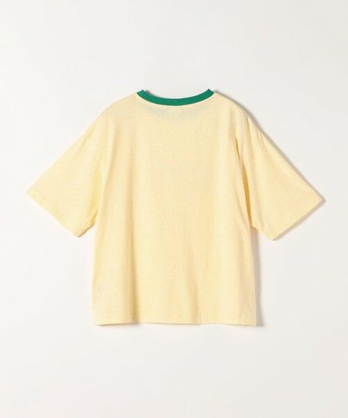 Champion:〈洗濯機可能〉ラバープリント リンガー TEE （Tシャツ