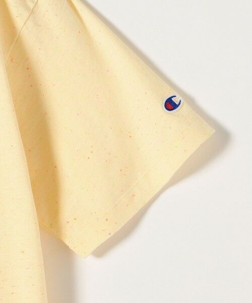 SHIPS / シップス Tシャツ | Champion:〈洗濯機可能〉ラバープリント リンガー TEE | 詳細4