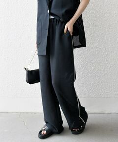 SHIPS / シップス その他パンツ | SHIPS any:〈手洗い可能〉カラミ メッシュ サイドライン イージー ワイド パンツ