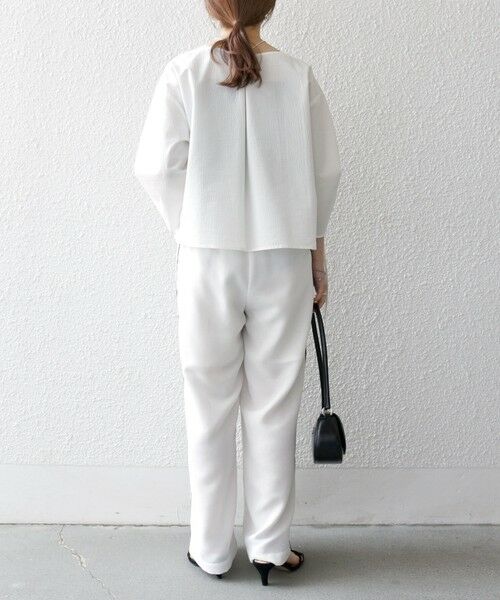 SHIPS / シップス その他パンツ | SHIPS any:〈手洗い可能〉カラミ メッシュ サイドライン イージー ワイド パンツ | 詳細2