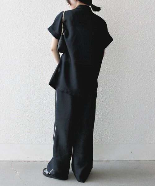 SHIPS / シップス その他パンツ | SHIPS any:〈手洗い可能〉カラミ メッシュ サイドライン イージー ワイド パンツ | 詳細11