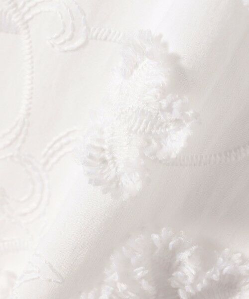 SHIPS / シップス サロペット・オールインワン | SHIPS any:〈手洗い可能〉3D フラワー エンブロイダリー ギャザー サロペット | 詳細9