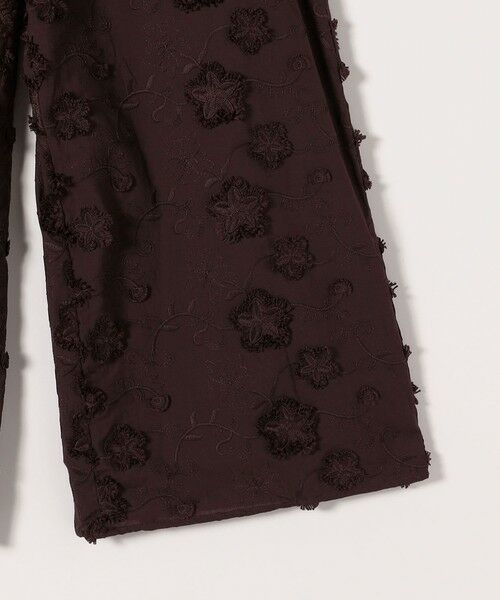 SHIPS / シップス サロペット・オールインワン | SHIPS any:〈手洗い可能〉3D フラワー エンブロイダリー ギャザー サロペット | 詳細19