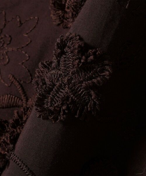 SHIPS / シップス サロペット・オールインワン | SHIPS any:〈手洗い可能〉3D フラワー エンブロイダリー ギャザー サロペット | 詳細24
