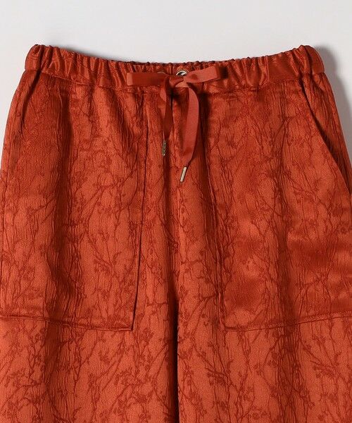 SHIPS / シップス その他パンツ | SHIPS any:〈洗濯機可能〉サテン ジャカード テーパード イージー パンツ | 詳細15