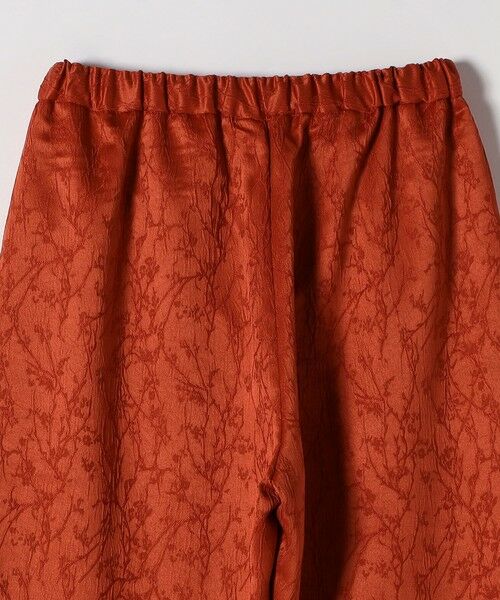 SHIPS / シップス その他パンツ | SHIPS any:〈洗濯機可能〉サテン ジャカード テーパード イージー パンツ | 詳細18