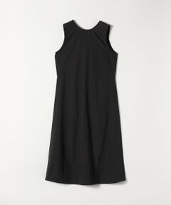 SHIPS / シップス ロング・マキシ丈ワンピース | GRAND CANYON:〈洗濯機可能〉ドロスト ジップ ノースリーブ ワンピース