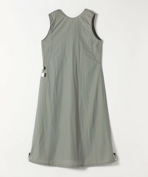 SHIPS / シップス ロング・マキシ丈ワンピース | GRAND CANYON:〈洗濯機可能〉ドロスト ジップ ノースリーブ ワンピース | 詳細4