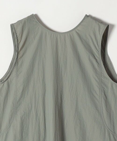 SHIPS / シップス ロング・マキシ丈ワンピース | GRAND CANYON:〈洗濯機可能〉ドロスト ジップ ノースリーブ ワンピース | 詳細6