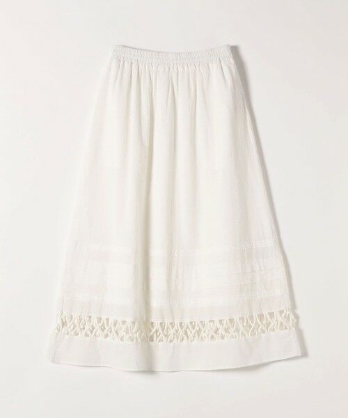 SHIPS / シップス ロング・マキシ丈スカート | SHIPS any:〈手洗い可能〉ロープ デザイン ギャザー フレア スカート | 詳細9