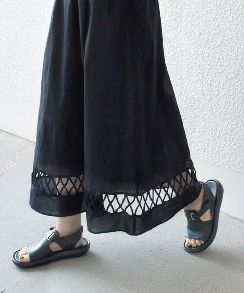 SHIPS / シップス ロング・マキシ丈スカート | SHIPS any:〈手洗い可能〉ロープ デザイン ギャザー フレア スカート | 詳細21