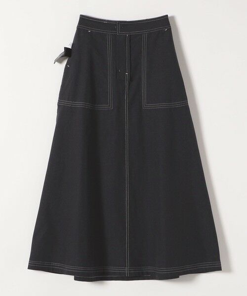 SHIPS / シップス ロング・マキシ丈スカート | SHIPS any:〈洗濯機可能〉オックス ステッチ フレア ロング スカート | 詳細25