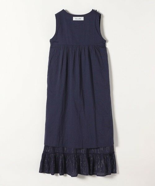 SHIPS / シップス ロング・マキシ丈ワンピース | SARA MALLIKA:〈手洗い可能〉ストライプ ジャカード ミラー エンブロイダリー ワンピース | 詳細3