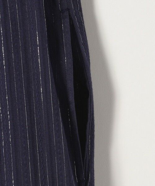 SHIPS / シップス ロング・マキシ丈ワンピース | SARA MALLIKA:〈手洗い可能〉ストライプ ジャカード ミラー エンブロイダリー ワンピース | 詳細7