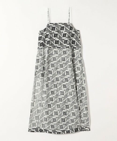 SHIPS / シップス ロング・マキシ丈ワンピース | SARA MALLIKA:〈手洗い可能〉コットン ジオメトリック プリント キャミ ワンピース | 詳細2