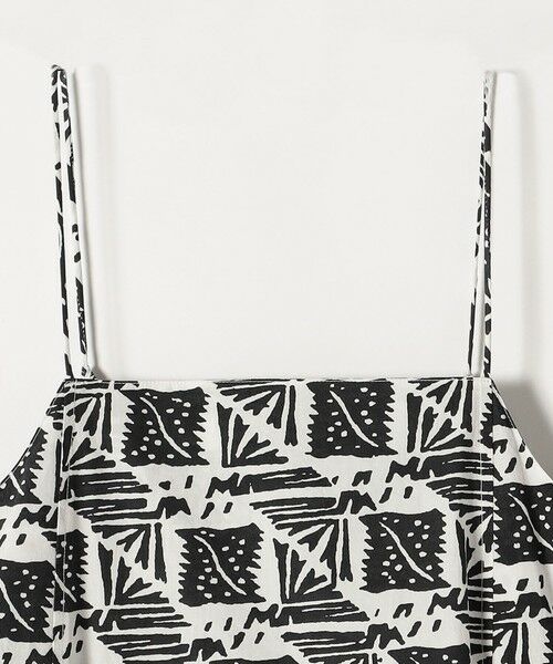 SHIPS / シップス ロング・マキシ丈ワンピース | SARA MALLIKA:〈手洗い可能〉コットン ジオメトリック プリント キャミ ワンピース | 詳細4
