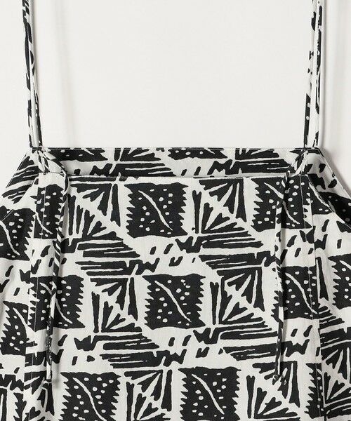 SHIPS / シップス ロング・マキシ丈ワンピース | SARA MALLIKA:〈手洗い可能〉コットン ジオメトリック プリント キャミ ワンピース | 詳細6