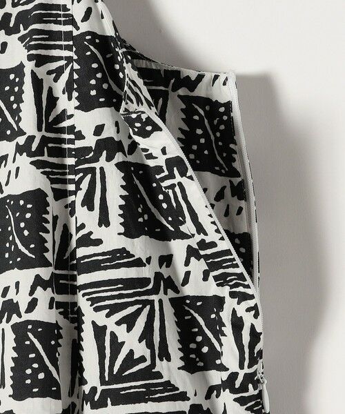 SHIPS / シップス ロング・マキシ丈ワンピース | SARA MALLIKA:〈手洗い可能〉コットン ジオメトリック プリント キャミ ワンピース | 詳細8