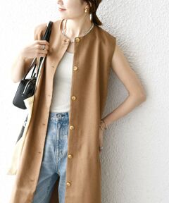 SHIPS / シップス その他パンツ | SHIPS any:〈洗濯機可能〉リネンライク ジレ ワンピース × イージー パンツ セットアップ