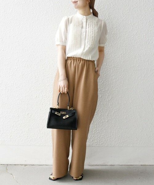 SHIPS / シップス その他パンツ | SHIPS any:〈洗濯機可能〉リネンライク ジレ ワンピース × イージー パンツ セットアップ | 詳細14