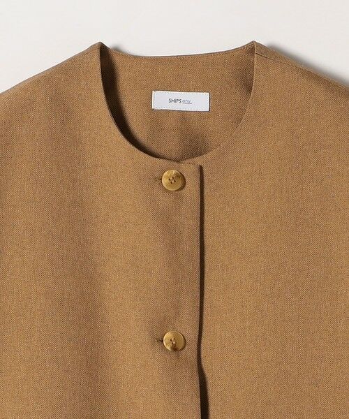 SHIPS / シップス その他パンツ | SHIPS any:〈洗濯機可能〉リネンライク ジレ ワンピース × イージー パンツ セットアップ | 詳細20