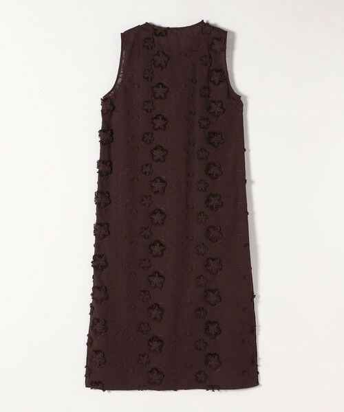 SHIPS / シップス ロング・マキシ丈ワンピース | SHIPS any:〈手洗い可能〉3D フラワー エンブロイダリー ロング ワンピース | 詳細21