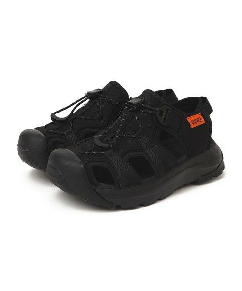 SHIPS for women/シップスウィメン UNIVERSAL OVERALL: スニーカー サンダル ブラック 37 SHIPS for women/シップスウィメン UNIVERSAL OVERALL: スニーカー サンダル ブラック 37