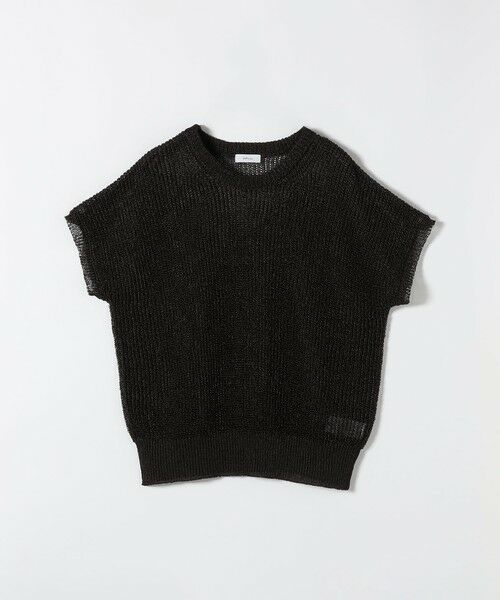 SHIPS / シップス ニット・セーター | 《予約》SHIPS any:〈手洗い可能〉ギマ  ワイド フレンチ シアー ニット プルオーバー | 詳細25