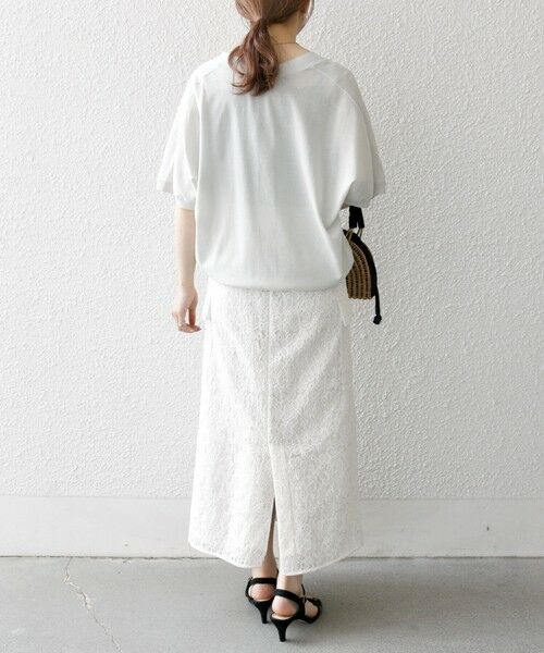 SHIPS / シップス カーディガン・ボレロ | SHIPS any:〈接触冷感/手洗い可能〉Vネック ドルマン ミディ カーディガン | 詳細2