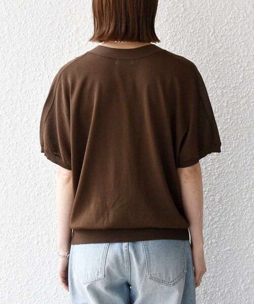 SHIPS / シップス カーディガン・ボレロ | 《一部予約》SHIPS any:〈接触冷感/手洗い可能〉Vネック ドルマン ミディ カーディガン | 詳細22