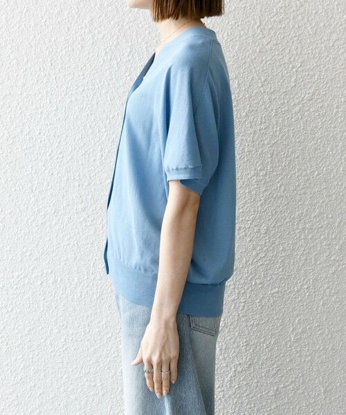 SHIPS / シップス カーディガン・ボレロ | SHIPS any:〈接触冷感/手洗い可能〉Vネック ドルマン ミディ カーディガン | 詳細28