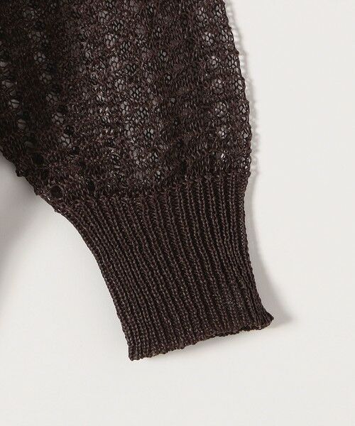 SHIPS / シップス カーディガン・ボレロ | SHIPS any:〈手洗い可能〉ギマ ワイド Vネック シアー カーディガン | 詳細28