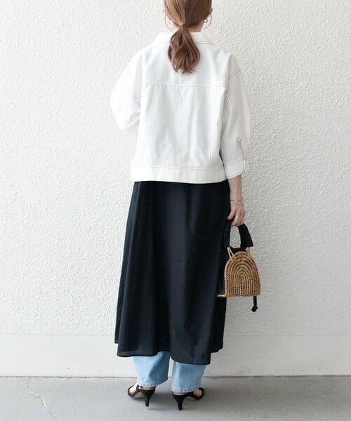 SHIPS / シップス ブルゾン | SHIPS any:〈洗濯機可能〉オックス ステッチ ショート シャツ ジャケット | 詳細2