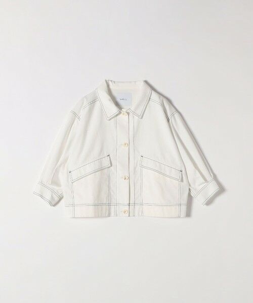 SHIPS / シップス ブルゾン | SHIPS any:〈洗濯機可能〉オックス ステッチ ショート シャツ ジャケット | 詳細10