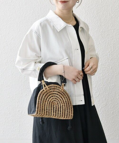 SHIPS / シップス ブルゾン | SHIPS any:〈洗濯機可能〉オックス ステッチ ショート シャツ ジャケット | 詳細8