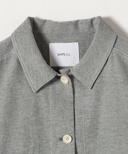 SHIPS / シップス ブルゾン | SHIPS any:〈洗濯機可能〉オックス ステッチ ショート シャツ ジャケット | 詳細22