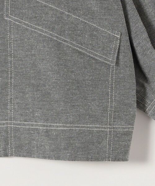 SHIPS / シップス ブルゾン | SHIPS any:〈洗濯機可能〉オックス ステッチ ショート シャツ ジャケット | 詳細23