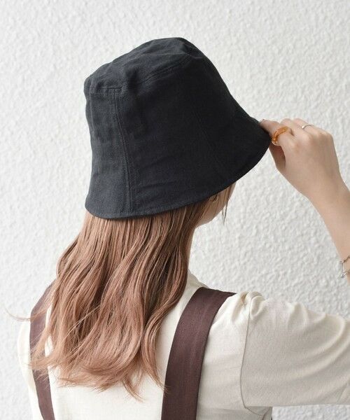 SHIPS for women/シップスウィメン SHIPS any: コットン リネン ハット ブラック ONE SIZE SHIPS for women/シップスウィメン SHIPS any: コットン リネン ハット ブラック ONE SIZE