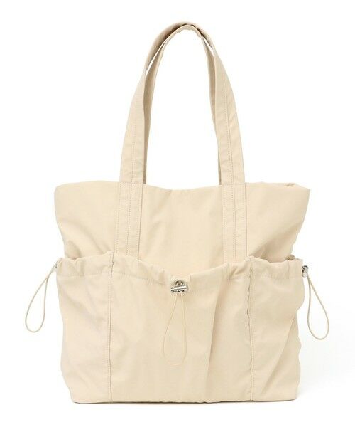 SHIPS / シップス トートバッグ | 《新色予約》SHIPS Colors: A4 ナイロン ギャザー トートバッグ ◆ | 詳細1