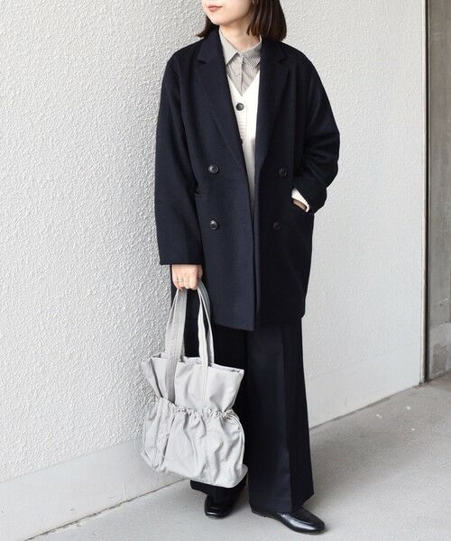 SHIPS / シップス トートバッグ | SHIPS Colors: A4 ナイロン ギャザー トートバッグ◇ | 詳細7