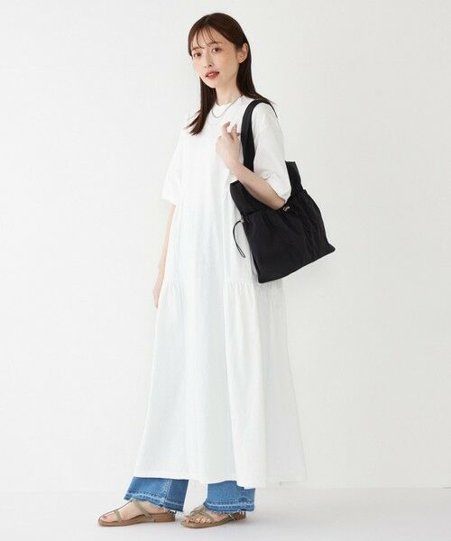 SHIPS / シップス トートバッグ | 《新色予約》SHIPS Colors: A4 ナイロン ギャザー トートバッグ ◆ | 詳細11