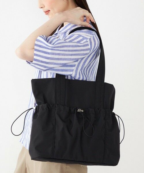 SHIPS / シップス トートバッグ | 《新色予約》SHIPS Colors: A4 ナイロン ギャザー トートバッグ ◆ | 詳細13