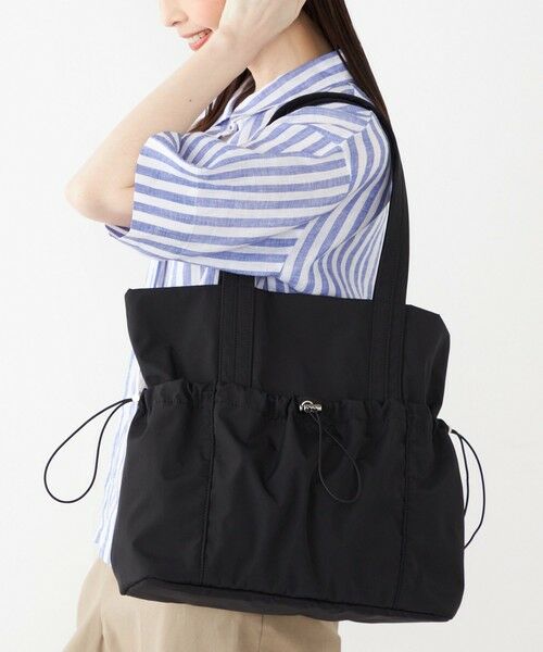 SHIPS / シップス トートバッグ | 《新色予約》SHIPS Colors: A4 ナイロン ギャザー トートバッグ ◆ | 詳細14