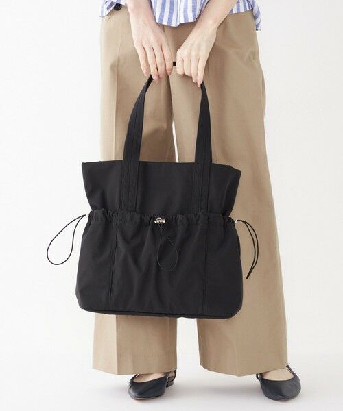 SHIPS / シップス トートバッグ | 《新色予約》SHIPS Colors: A4 ナイロン ギャザー トートバッグ ◆ | 詳細15