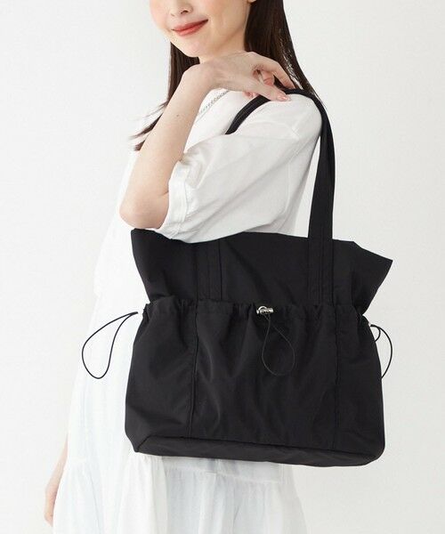 SHIPS / シップス トートバッグ | 《新色予約》SHIPS Colors: A4 ナイロン ギャザー トートバッグ ◆ | 詳細17